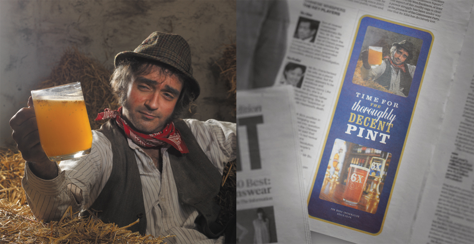 Wadworth 6X brand strategy, advertising and design