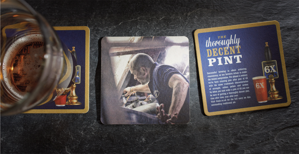 Wadworth 6X brand strategy, advertising and design