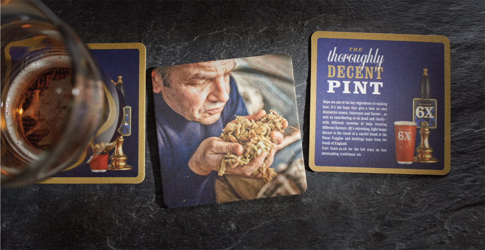 Wadworth 6X brand strategy, advertising and design