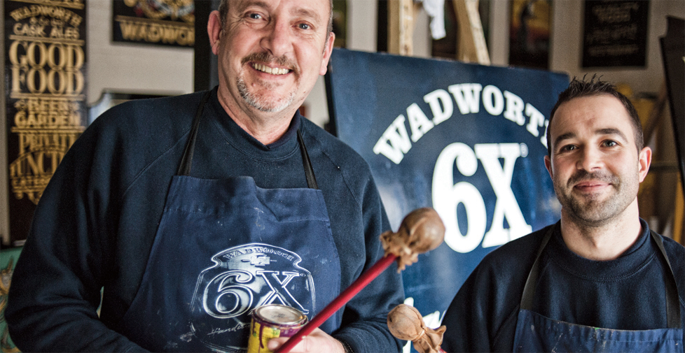 Wadworth 6X brand strategy, advertising and design