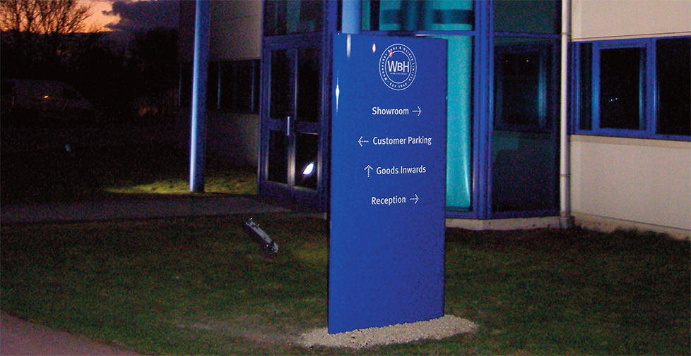 WBH signage
